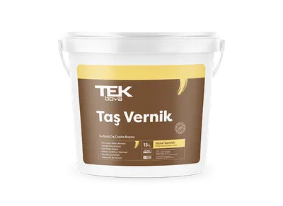 Su Bazlı Taş Vernik